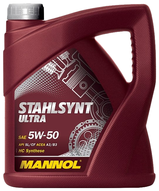 Моторное масло Mannol STAHLSYNT ULTRA 5W-50, 4л (Mannol: 1788)